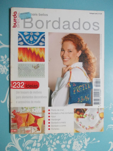 Burda Os Mais Belos Bordados. Ajour. Bordado A Matiz. Hardan