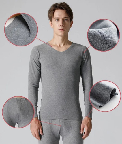 Conjunto De Ropa Termica Súper Calientita Hombre Pijama