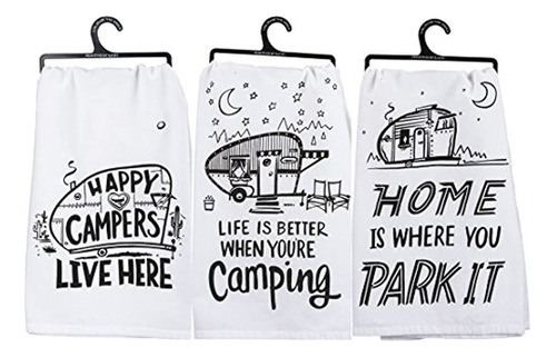 Primitivas De Kathy Kitchen Towel Bundle Happy Campers Park