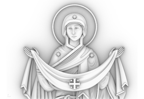 Virgen Maria Sagrada Cinturon Ortodoxo
