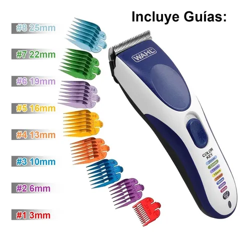 M quina Pelo Color Pro Cordles Recargable 20 Piezas Wahl