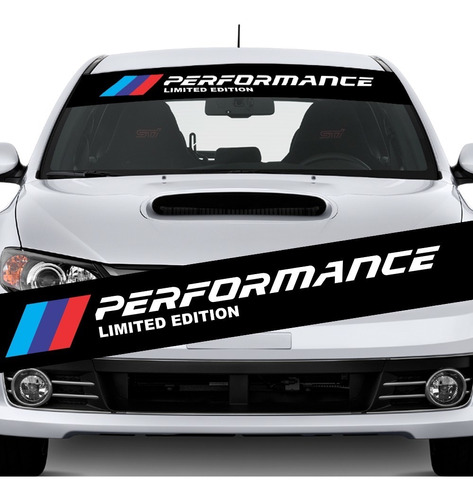 Sticker Calcomania Parabrisas Auto Carro Performance