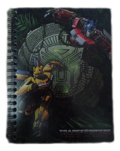 Cuaderno Profesional Hasbro Transformers De Raya  