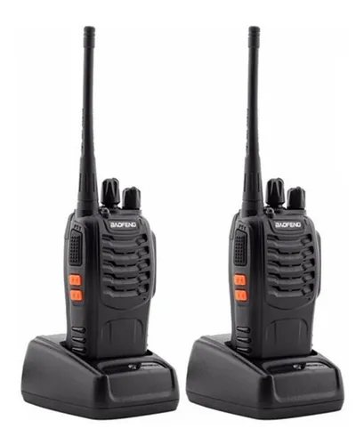 comprar Pack X2 Radio Walkie Talkie Radio Trasmisor Waki Toki Radios Bandas De Frecuencia 50\u002F60 Color Negro