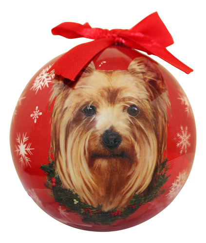 Yorkie - Bola De Navidad