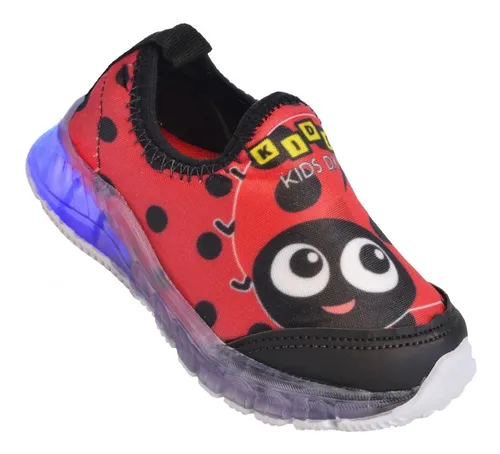 Tenis ladybug hot sale com luz