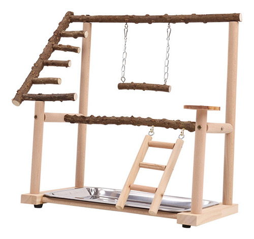Parque De Juegos Para Pájaros, Resistente Soporte De Juego