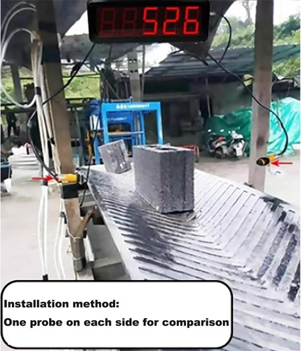 Contador Led Digital Con Sensor De Conteo Hasta 9999
