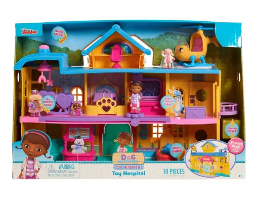 Hospital De La Doctora Juguetes Disney Jr. Env o gratis