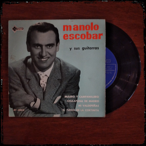 Manolo Escobar - Mulero Y Campanillero Ep - Vinilo Single