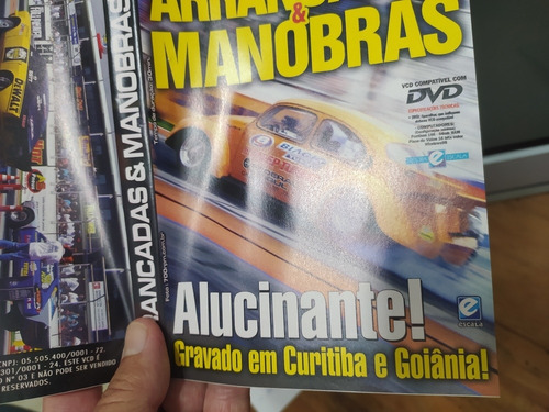 Dvd Carangos Arrancadas Manobras Gravado Curitiba E Goiânia (Usado)
