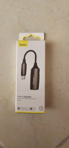 Adaptador 2 En 1 Tipo C A 3.5 Mm Audífonos L60s (Usado)