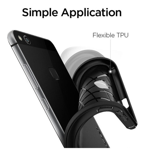 Huawei P10 Spigen Rugged Armor Carcasa Antichoque Case