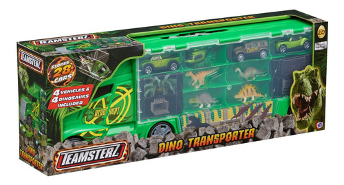 Teamsterz camion transporta vehiculo 35cm beast machines con