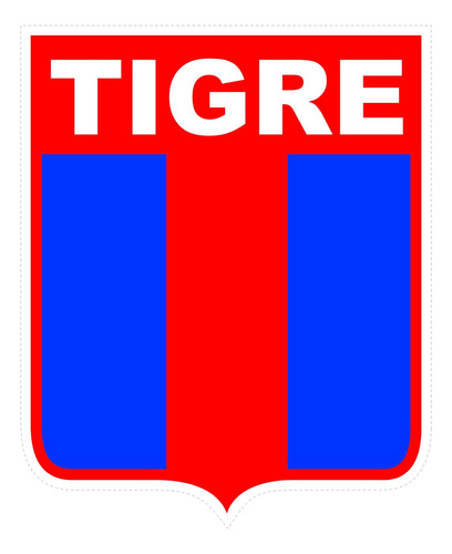 Escudos Futbol Autoadhesivo X 50u. Tigre