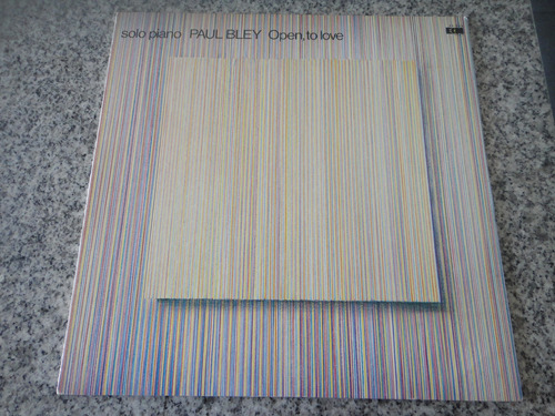 Paul Bley (jarrett, Hancock) Open To Love Vinilo Japonés Nm