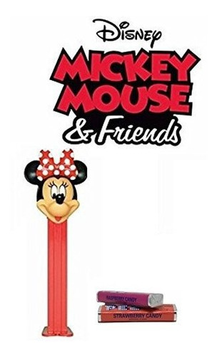 Pez Mickey Mouse &amp; Friends Dispensador: Minnie Mouse (la