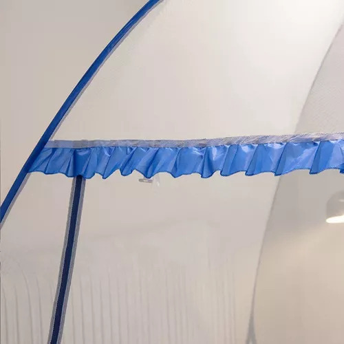 Mosquitera Desplegable Con Cama Matrimonial