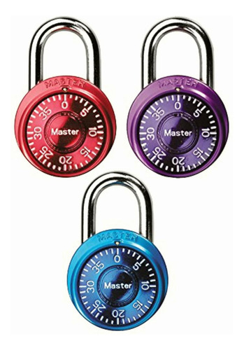 Master Lock 1533tri Candado De Combinación