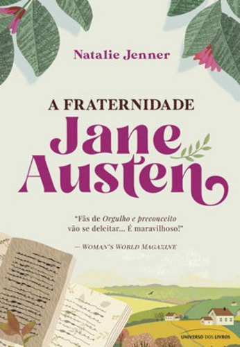 A Fraternidade Jane Austen, de Jenner, Natalie. Editora Universo Dos Livros, capa mole em português