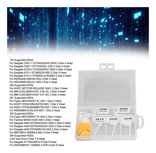 Juego De Reparación De Cabezal Magnético Hdd 2.5 In 3.5 In C