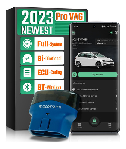 Motorsure Herramienta De Diagnostico Obd2 Lector De Codigo B