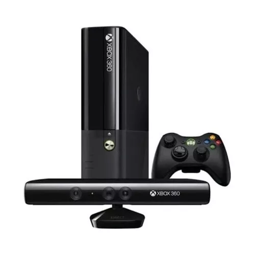 Console Xbox 360 Super Slim 4gb + Kinect E 5 Jogos - Usado