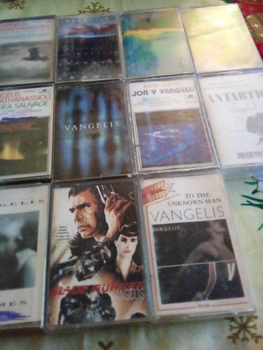 Vangelis Colección 12 Cassettes Originales + Dvd