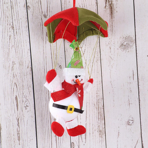 Colgante De Navidad Con Paracaídas De Papá Noel, Colgante
