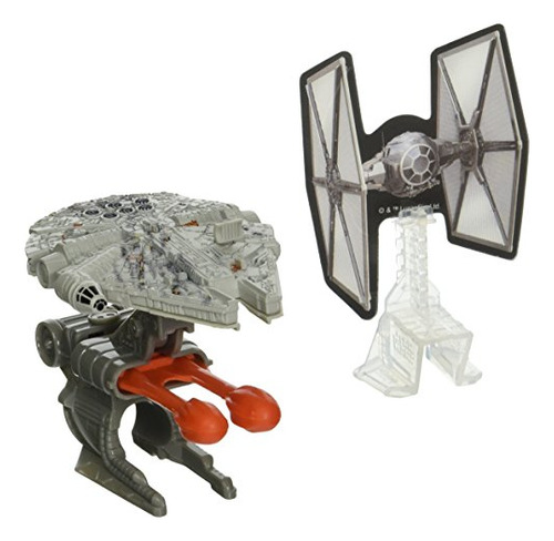 Vehículo Millennium Falcon De Hot Wheels Star Wars Blast Att