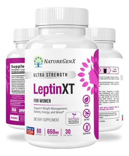 Naturegenx Leptinxt - Leptin Supplements For Weight Loss Fo.