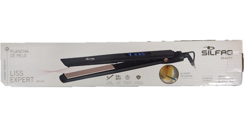 Imagen 7 de 9 de Planchita De Pelo Silfab By-615 Liss Expert Con Display 230°