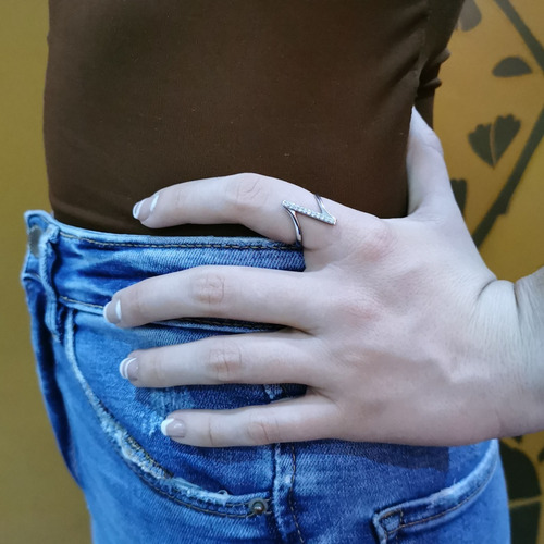 Anillo De Plata 925 Con Piedra Para Mujer