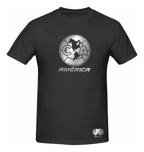 Playera Club América Liga Mx Modelo Silver