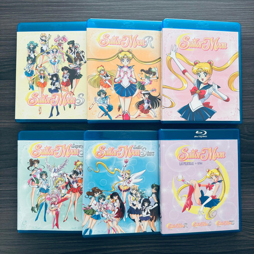 Sailor Moon (clásica) + Películas ~ Blu-ray 1080p Hd Español (Usado)