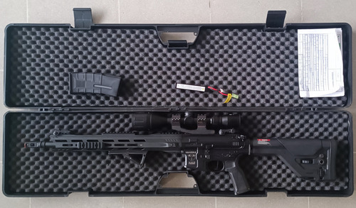 Rifle Airsoft Ics Mars Ii M4 Dmr 