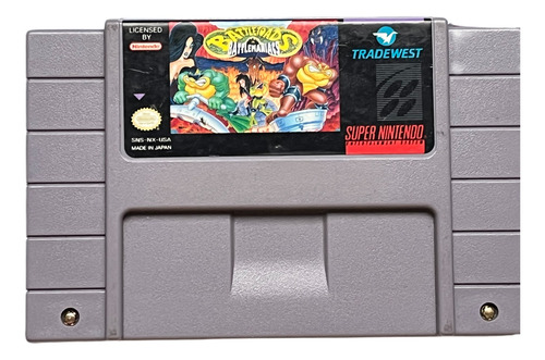 Id 221 Battletoad In Battlemaniacs Original Snes Nintendo