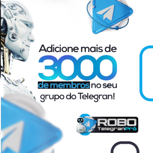 Robô Telegram + Envio Em Massa Privado Telegram - Para Grupo