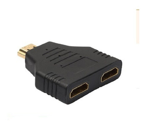 Adaptador De Señal Hdmi Macho A 2 Hdmi Hembra Divisor