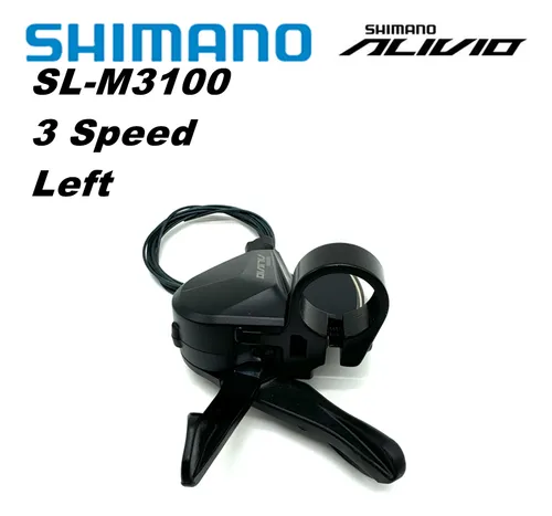 Palanca De Cambios Shimano Alivio M3100 Sl-m3100-l De 3 Velo
