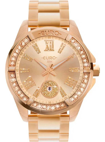 Relógio Euro Feminino Delux Rosé - Eu2115aq/4j