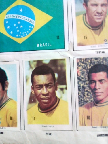 Álbum De Figurinhas México 70 Com Pelé (Usado)