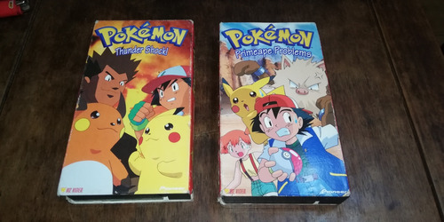 Pokemon Películas Vintage Vhs Original Inglés 