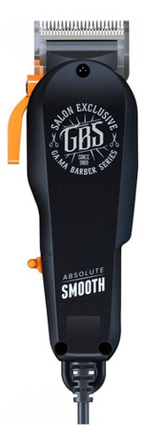 Máquina Corta Pelo Gbs Absolute Smooth Ga.ma Barber Series Color Negro