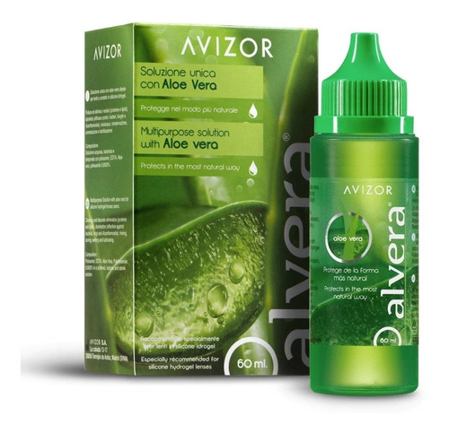 Alvera 60 Ml Solución Lentes De Contacto