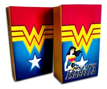 Comprar Bolsitas Golosineras Mujer Maravilla X 35 Personalizadas 