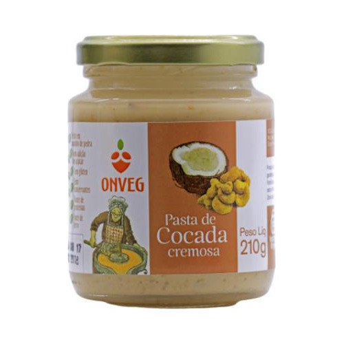 Pasta De Cocada Cremosa Onveg 210g