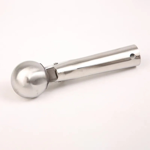 Li Plato Plata, Tamaño Grande, 19,2 X 6 Cm, Acero For Helad