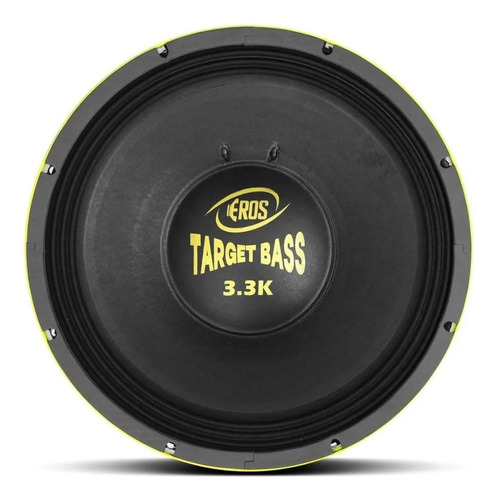 Woofer Eros 1650w Rms Target 3.3k 15 Pol Falante Bass 3k3