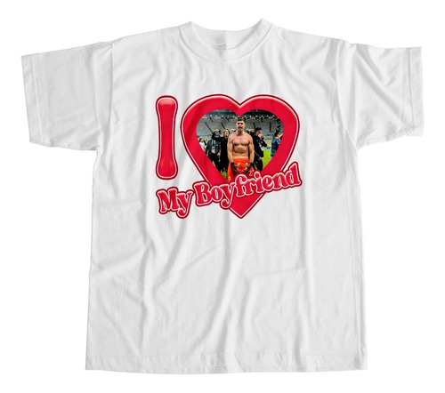 Imagen 3 de 5 de Remera Algodón Selección I Love My Boyfriend - Escaloneta